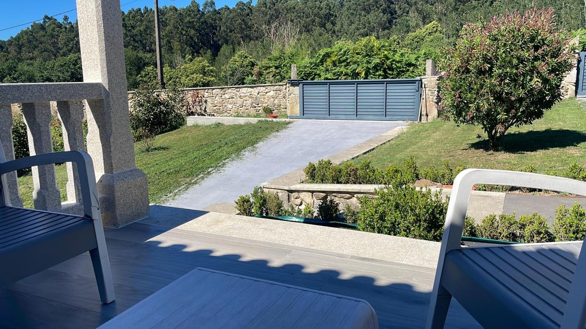 Casa Vanguardista En El Campo Cerca De Santiago Pontevedra Esterno foto